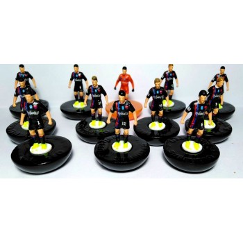 Subbuteo Andrew Table Soccer Panionios 2013-2014 away kit on Classic Habro Bases